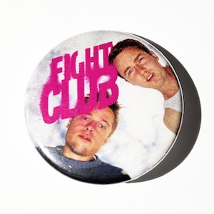 FIGHT CLUB 1.5” Metal Pinback Button