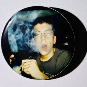 Smokin' McLOVIN 1.5” Metal Pinback Button