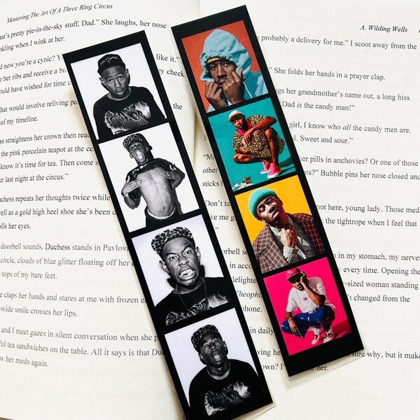 TYLER THE CREATOR Photo Strip Bookmark // Mirror Decoration Mini Wall Art!