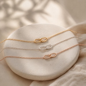 Oändlighetssymbolhalsband Minimalistiska smycken Meningsfull gåva För evig kärlekshalsband Elegant vardagshalsband Personlig jubileumspresent