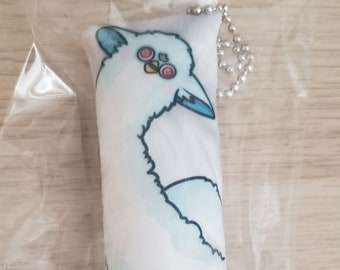 Mini daki LONG FURBY • dakimakura body pillow keychain