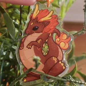 Morax Zhongli Rex Lapis - Acrylic Charm Keychain