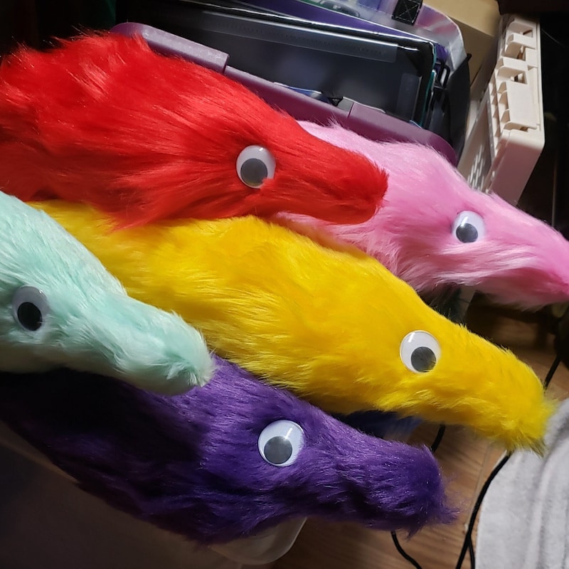 Worm on a String Toys - Etsy