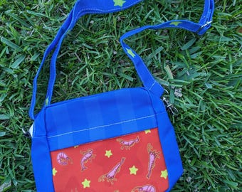 Mini Shoulder Bag - Shrimps