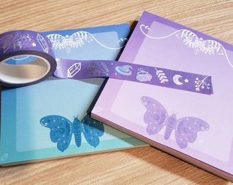 Mini Bloc De Notas Crystal Magic Moth