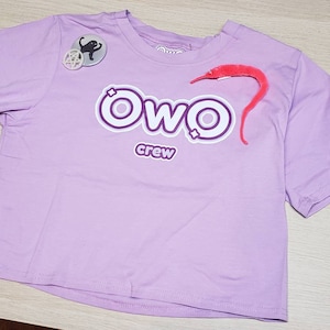 OwO Crew Crop Top