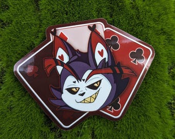 Husk Glitter Vinyl Sticker