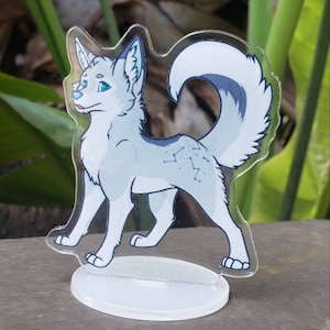 Wolf 3in Standee