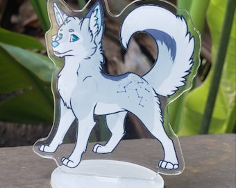 Wolf 3in Standee