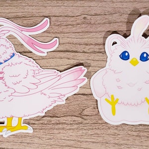 2 Pack - Borb queen vinyl sticker