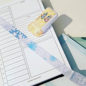 Snowflakes Washi Tape | planner • packaging • bullet journal