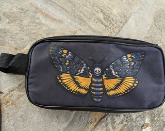 Deathshead Moth Zipper Bag