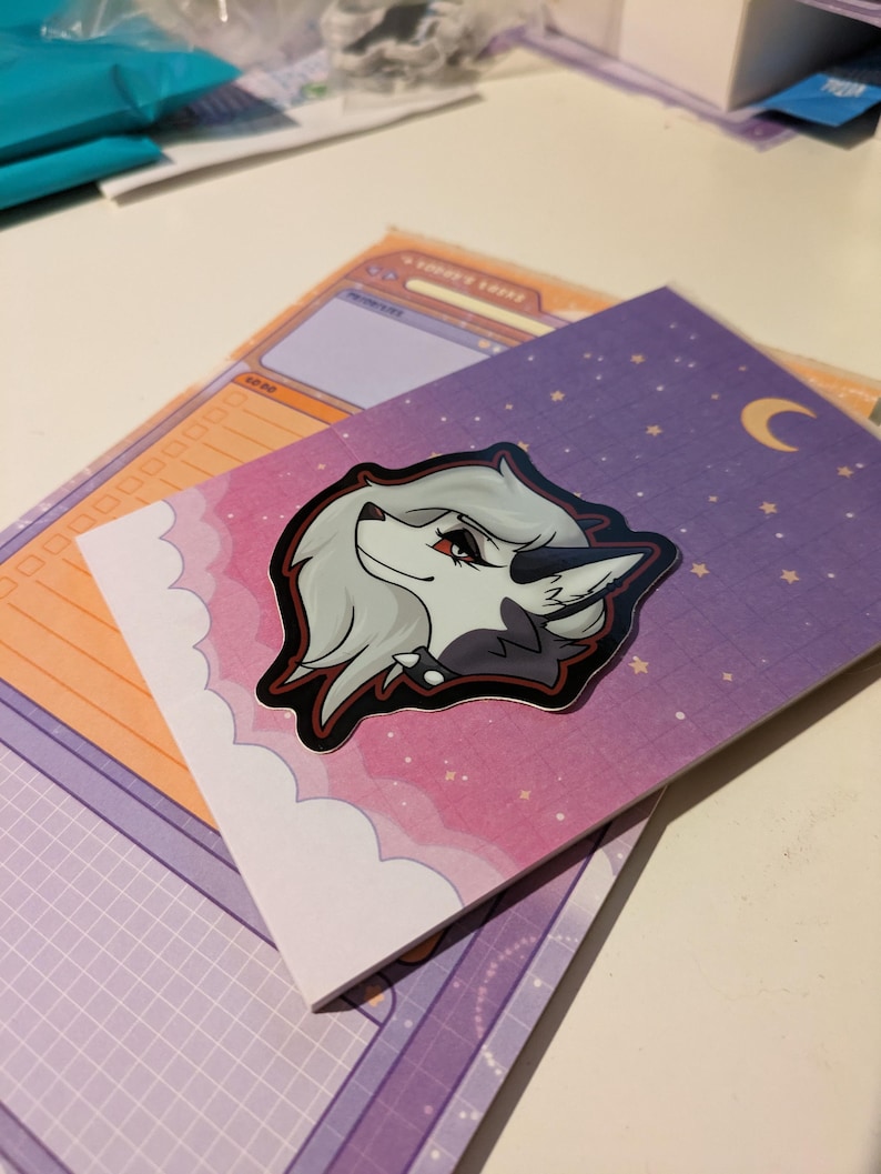 Letna Sticker Loona Vinyl Sticker - Etsy