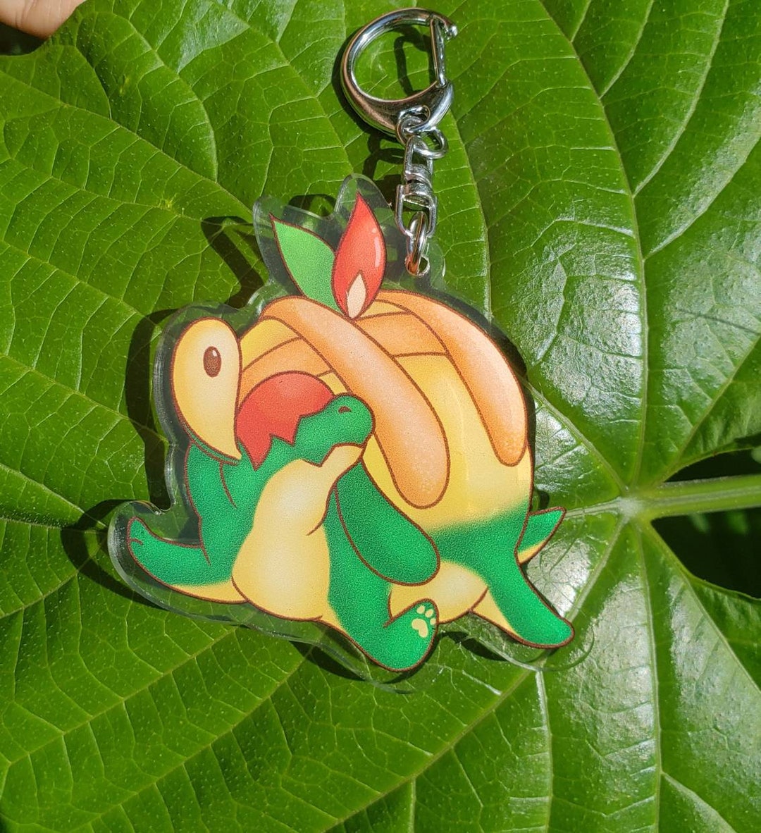 Appletun Acrylic Charm Keychain - Etsy