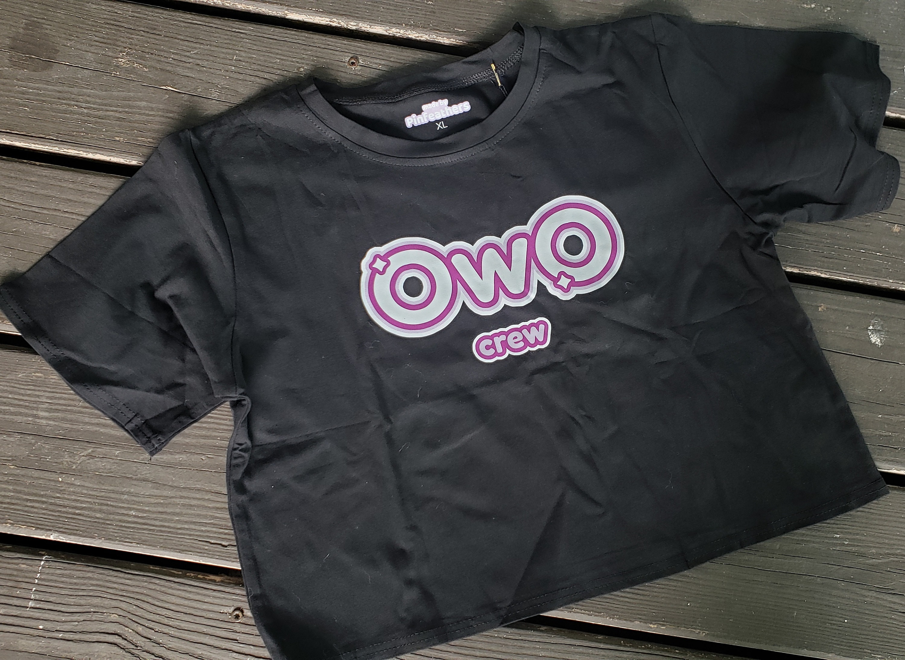 Owo Crew Crop Top - Etsy