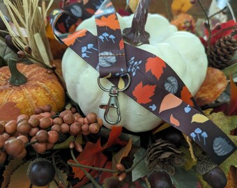 Autumn Leaves Lanyard