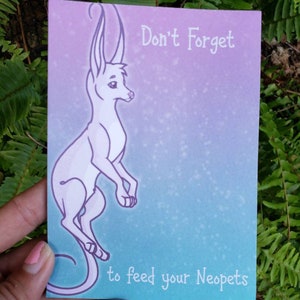Feed Your Neopets Notepad