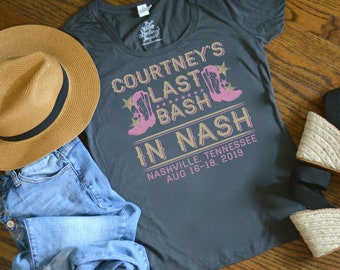 Bachelorette Party Shirts Nashville Last Bash In Nash, Bachelorette Party Shirts Nash Bash, Bachelorette Shirts Nashville, Cowgirl Boots