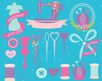 20FOR20, Sewing clipart, sewing logo, sewing machine clipart, crafting clipart