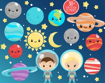 20FOR20 - Space Clipart or Astronaut Clip art