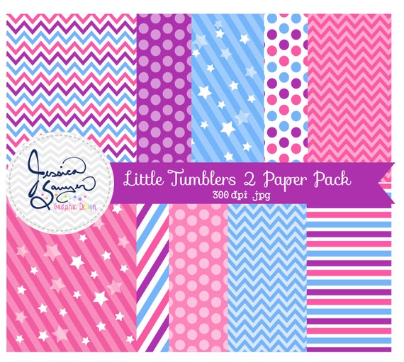 Download Instant Download Little Tumblers Digital Paper Gymnastics Etsy