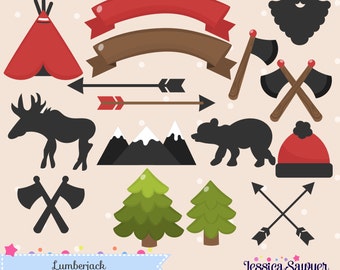20FOR20, lumberjack clipart and vectors for personal and commercial use