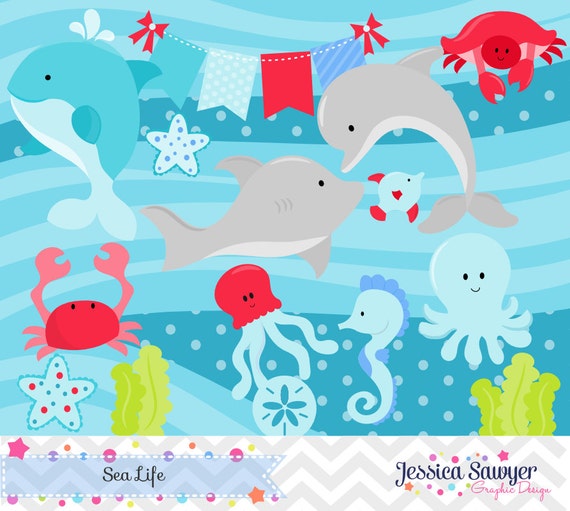 20FOR20, ocean clipart or ocean vectors for personal and commercial use Il_570xn