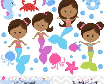 20FOR20, Mermaid Clipart and Vectors for Personal and Commercial Use