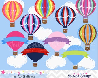 20FOR20, hot air balloon clipart, hot air balloon party, baby shower, balloon logo, commercial use, invites, printables