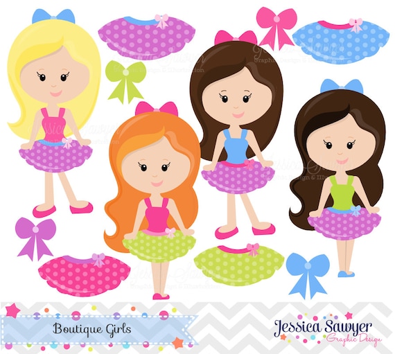 INSTANT DOWNLOAD Boutique Clipart and Vectors for personal | Etsy