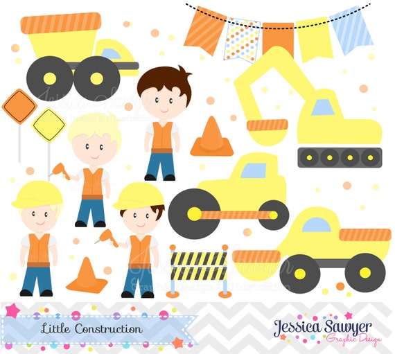 20FOR20, construction clipart, for construction party, commercial use, personal use Il_570xn