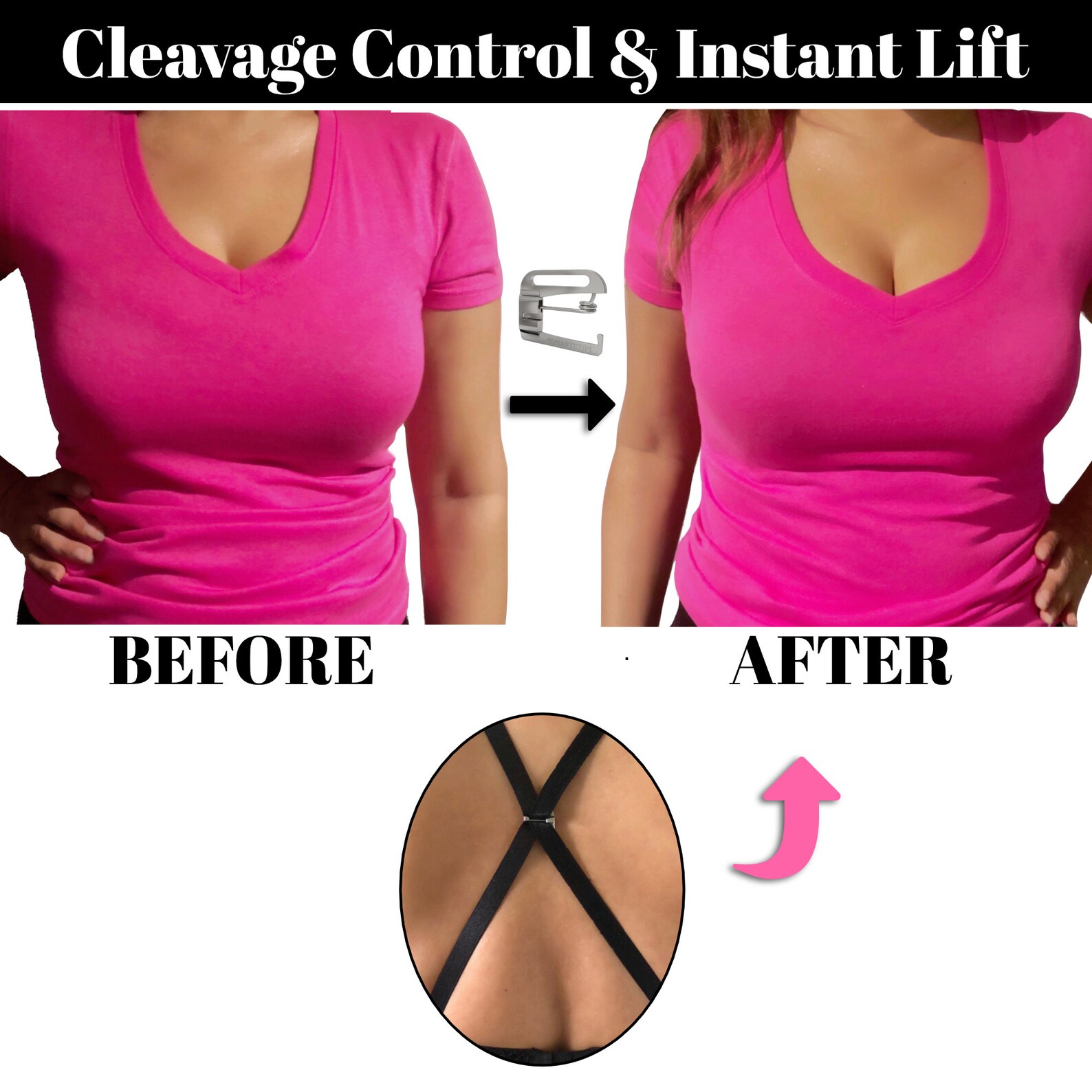 NONSLIP Bra Strap Clips Racerback Conceal Bra Straps Holder Etsy