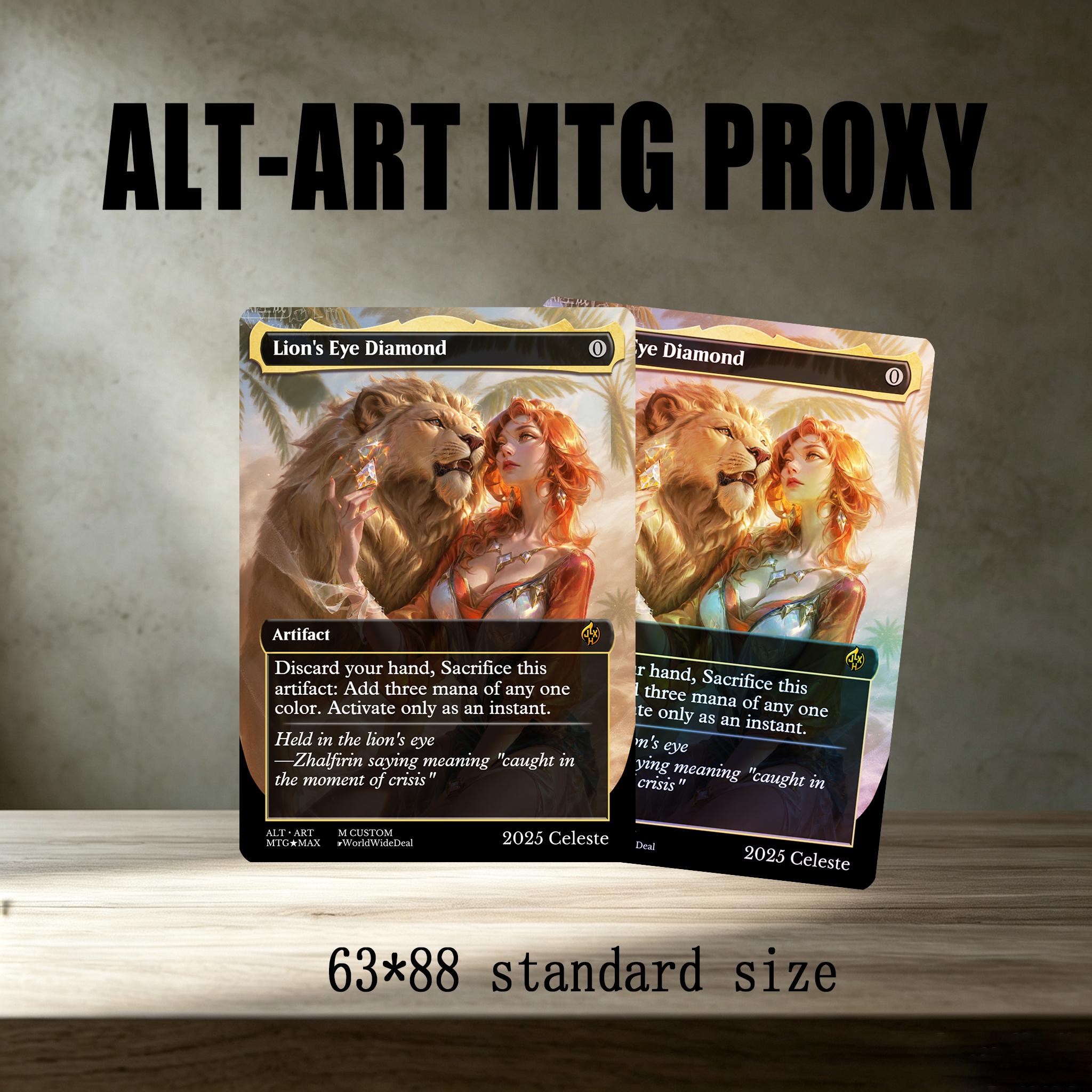 Mtg Lion Eye Diamond - Etsy