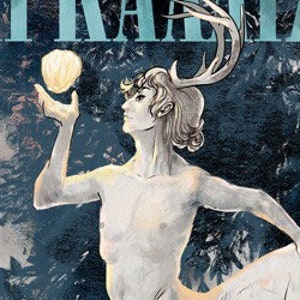 Golden Apple of Discord Original Art Print Greek Mythology Digital Illustration