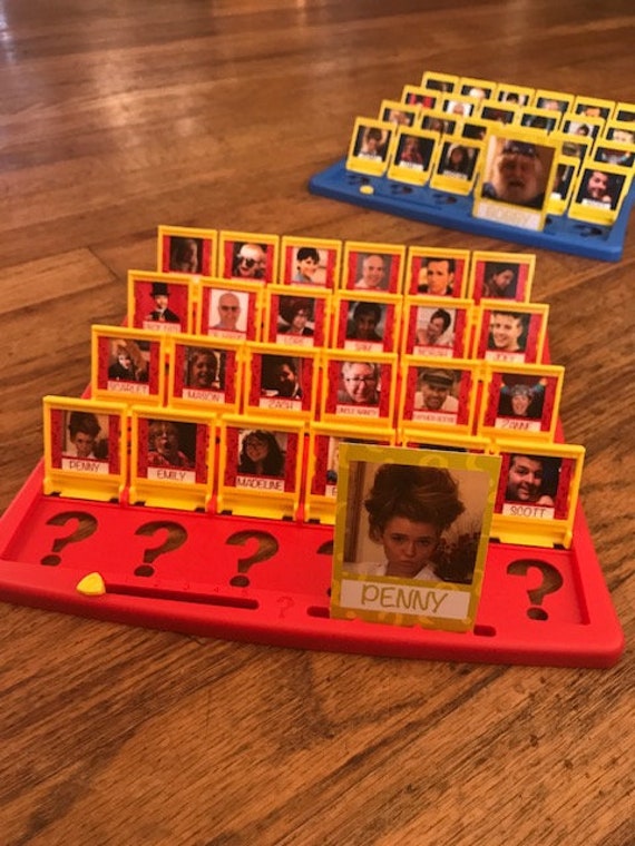 Custom Guess Who Board Game Etsy