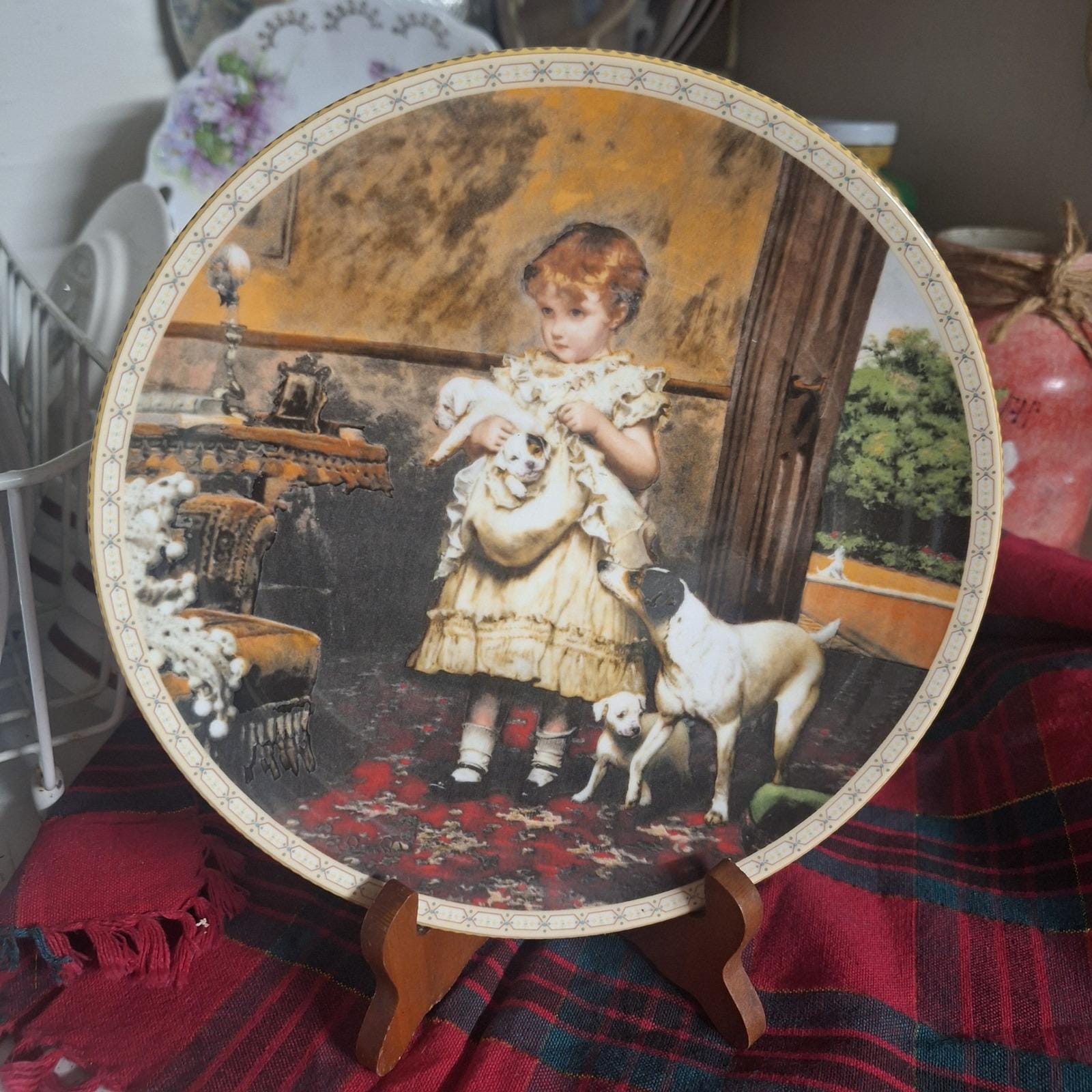 Royal Doulton Dog Plates - Etsy