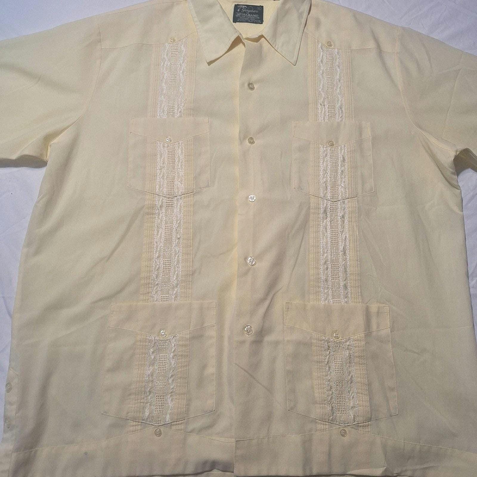 Cuban Guayabera Shirts - Etsy