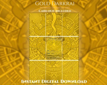 Mega Darkrai Gold 120/84– Extended Artwork Binder Page (Digital Download)