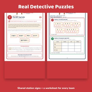 Christmas Party Game for Kids, Printable Detective Mystery, Family Christmas Activity, Classroom Holiday Party, Scavenger Hunt, Ages 8-10 image 6