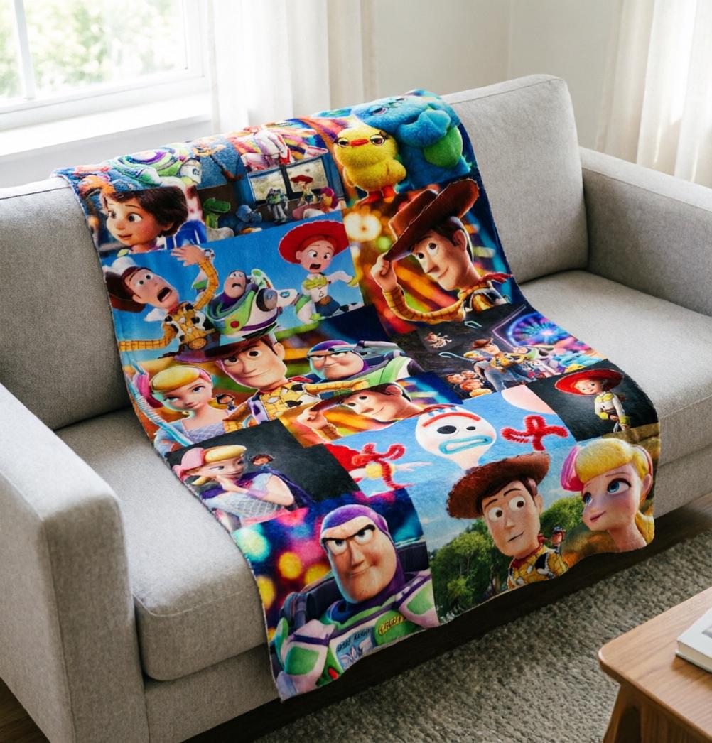 Vintage Toy Story Blanket - Etsy