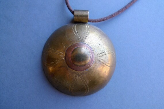 Tuareg amulet.Protection from evil eye charm