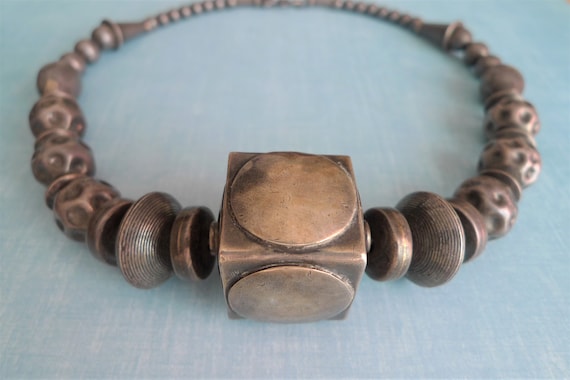 Stunning Sterling Silver Tribal Necklace. Tribal-E