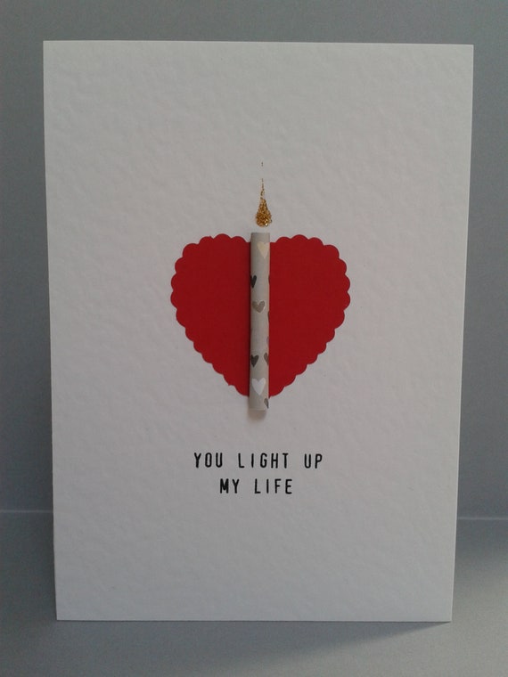 You Light Up My Life Card GC507