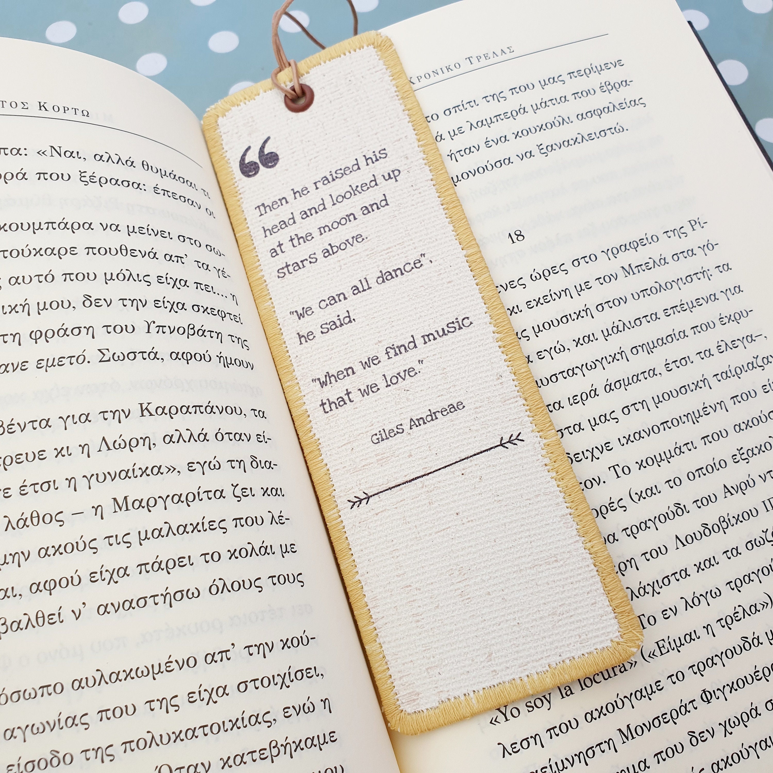 Foto canvas stof bladwijzer Vertrouwen citaat Leraar