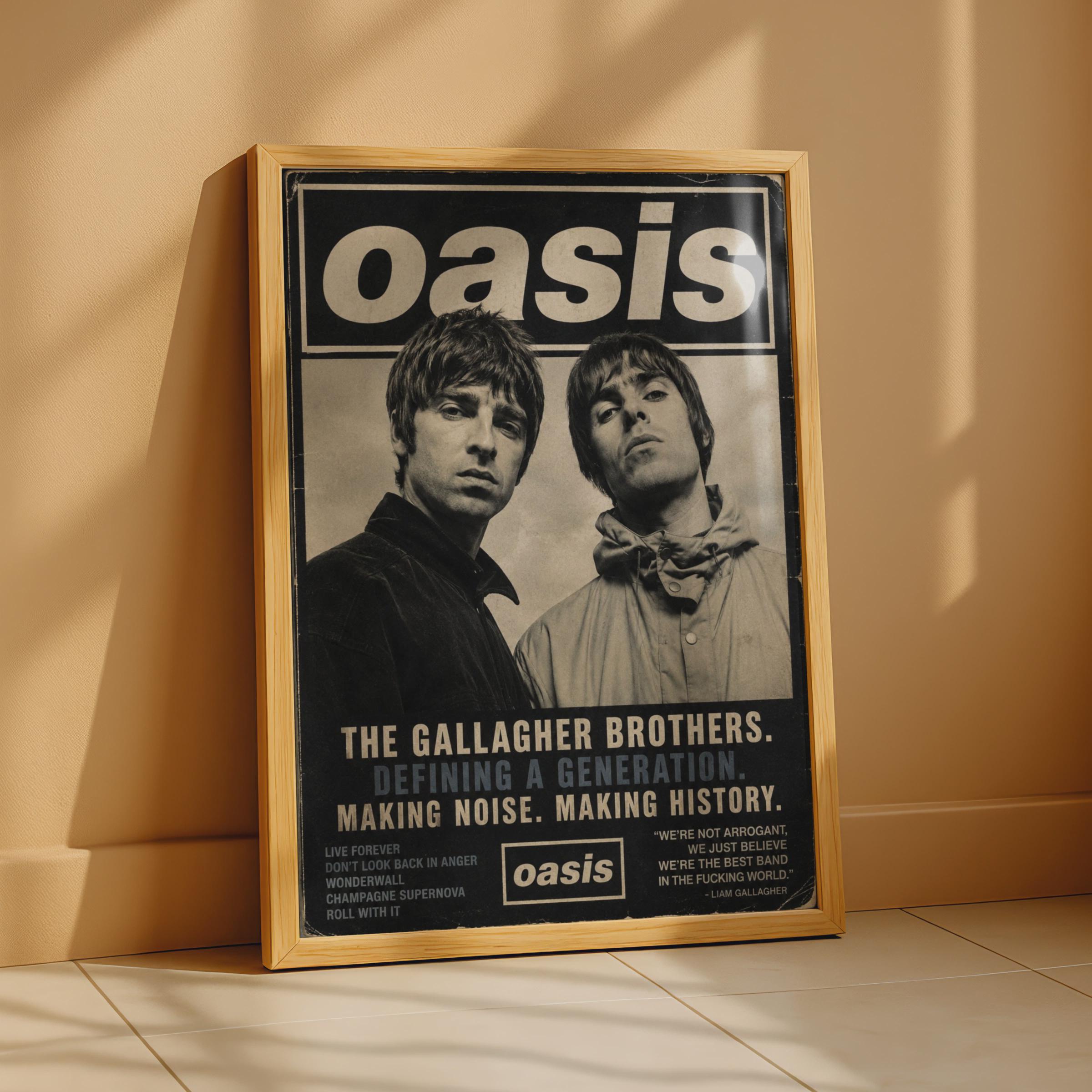 Vintage Oasis Poster - Etsy
