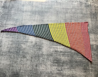 Mistakes Were Made  (a Massive Drop-Stitch Scarf)