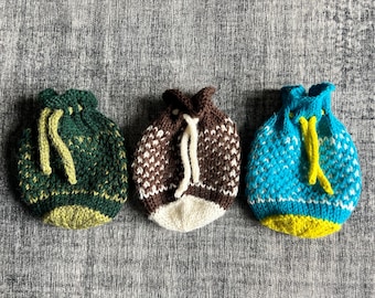 Pouch of Holding (a Drawstring Polyhedral Dice Pouch)