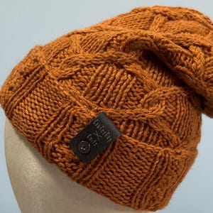 Trellis (a Cableknit Cap)