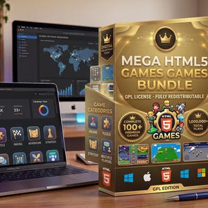 Mega HTML5 Games & Arcade Ready Platforms Bundle [GPL License]