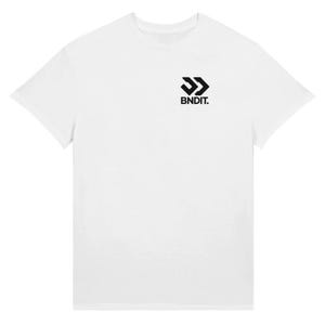 Minimalist Streetwear T-Shirt, Clean Urban Aesthetic Tee, Unisex Cotton Basic, Everyday Logo Shirt, Y2K Style, Gift for Him Her | BNDIT image 3